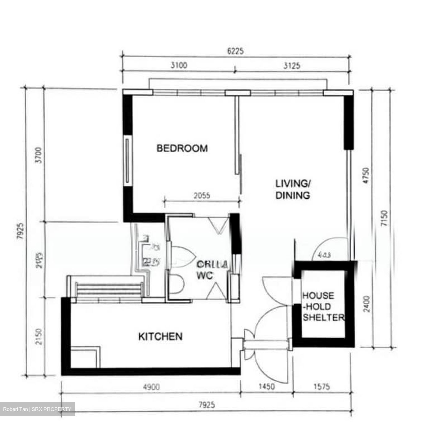 Blk 693B Admiralty Grove (Woodlands), HDB 2 Rooms #592849841